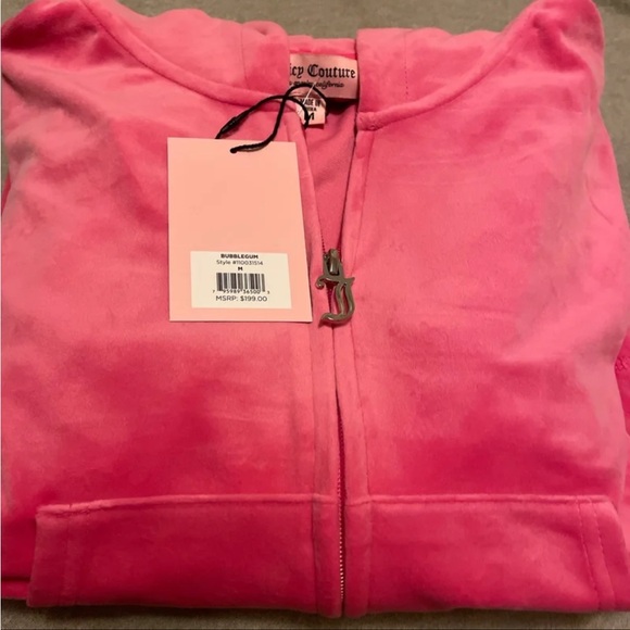 Juicy Couture Velour Rhinestone Bling Tracksuit/Sweat Suit - Picture 3 of 3